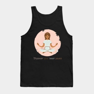 Inner Peace Journey: Meditation Self-Care Tank Top